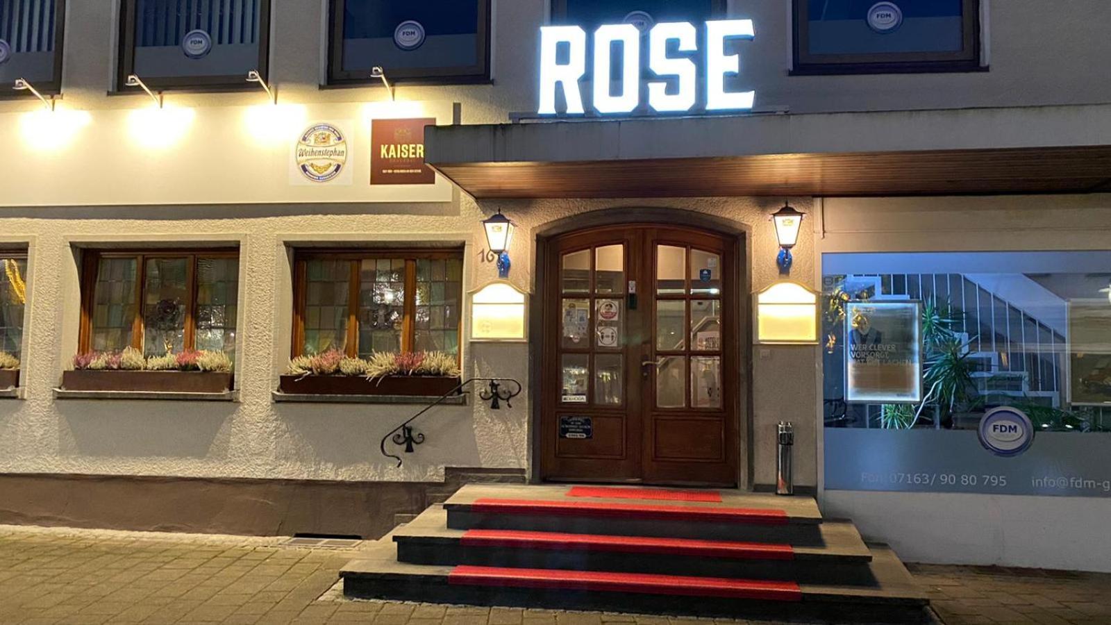 Hotel Goldene Rose Ebersbach an der Fils Luaran gambar